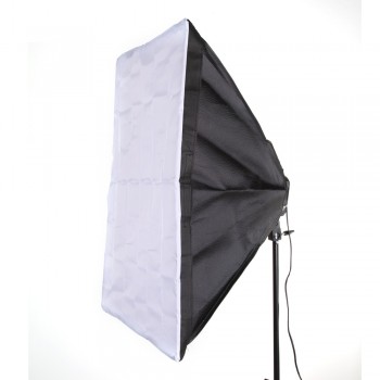60 x 90cm 24x35 Softbox Studio Photography for 5 in 1 Socket E27 Light Lamp Bulb