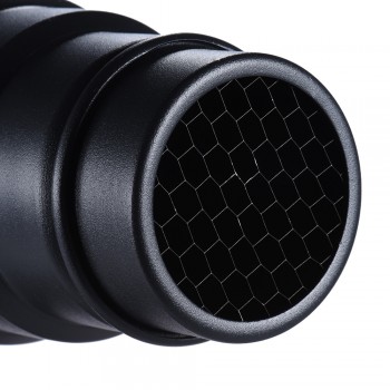 Andoer Conical Flash Snoot Light Modifier with 50 Degree Honeycomb Color Filter for Canon Nikon Photography On-camera Speedlite