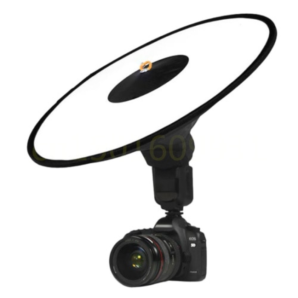 New 45cm Collapsible Beauty Dish Flash Diffuser for Speedlite Studio Portrait