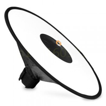 New 45cm Collapsible Beauty Dish Flash Diffuser for Speedlite Studio Portrait