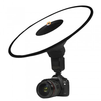 Black 43cm Portable Round Softbox Universal Photography Studio Flash Diffuser Soft Box Strap Oxford Cloth Camera Flash dropship