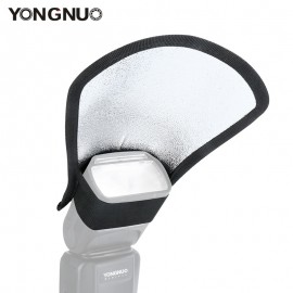 Universal Two-Side Flash Diffuser Softbox Reflector for Nikon SB-600/Canon 430EX/Godox Flash/Yongnuo YN560IV YN685 YN600EX-RT II