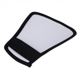 Camera Flash Diffuser Softbox Silver and White Reflector for Canon 580EX/ for Nikon SB-600/Metz/ for Sony