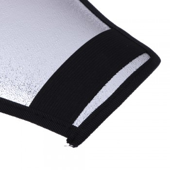 Camera Flash Diffuser Softbox Silver and White Reflector for Canon 580EX/ for Nikon SB-600/Metz/ for Sony