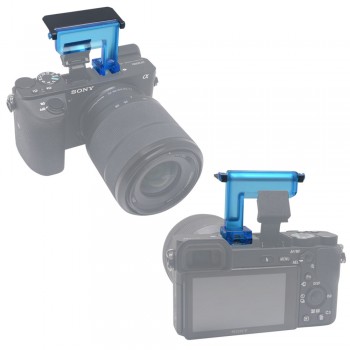 Mcoplus 4 color diffuser Flash Bounce Cards lambency diffuser on camera for Sony A6500 A6300 A6000 NEX6 Camera