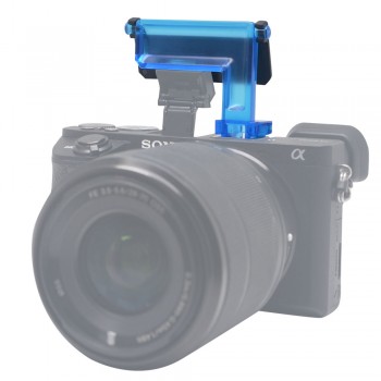 Mcoplus 4 color diffuser Flash Bounce Cards lambency diffuser on camera for Sony A6500 A6300 A6000 NEX6 Camera