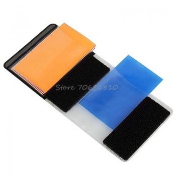 12 Colors Gel Filter Flash Diffuser Soft Box Studio Lighting Filter for Camera  Drop shipping