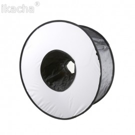 45cm Ring Softbox Speedlight Round Style Flash Light Shoot Soft box Foldable Soft Flash Light Diffuser All Camera Universial