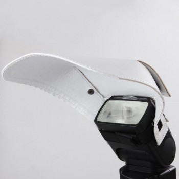 Universal Camera Flash Diffuser Softbox Silver and White Reflector for Canon Nikon Sony Olympus Pentax
