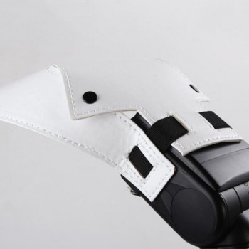 Universal Camera Flash Diffuser Softbox Silver and White Reflector for Canon Nikon Sony Olympus Pentax