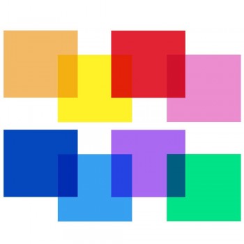 8 in 1 30cm / 12 inch flash color film video light filter color photography accessories