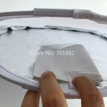 Jadkinsta 31cm Round Flash Diffuser On-top Camera Diffuser Mini Gray External Softbox White Grey Black Balance Card Soft Box