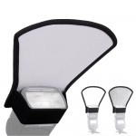 Mini Flash Diffuser Silver White Reflector for Canon 580EX 600EX Nikon Pentax Yongnuo Sony Viltrox JY-680A JY-680Ch Speedlight