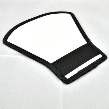 Flash Diffuser For Canon Nikon Speedlite Photography DSLR Camera Accessories Flash Diffuser Softbox Silveramp;White Reflector