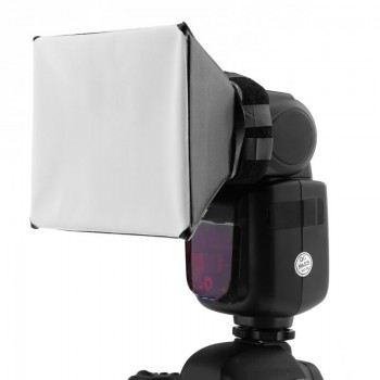 Vanpower Universal Flash Light Diffuser Softbox , Foldable Photo Studio Light Soft Box PVC for Canon Nikon Sony Olympus