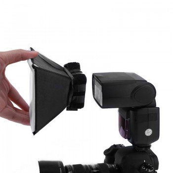 Vanpower Universal Flash Light Diffuser Softbox , Foldable Photo Studio Light Soft Box PVC for Canon Nikon Sony Olympus