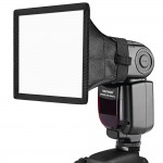 Neewer 6x5 inches/15x13 centimeters Speedlite Softbox Flashlight Diffuser for Canon 580EX II YongNuo YN560 IIIand Other Flash