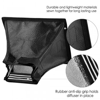 Neewer 6x5 inches/15x13 centimeters Speedlite Softbox Flashlight Diffuser for Canon 580EX II YongNuo YN560 IIIand Other Flash