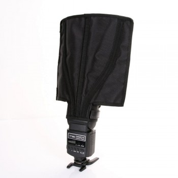 Viltrox JY-23 Portable folding Spotlighting Cloth Flash Diffuser Bender Light Beam Snoot Softbox for Canon Nikon Sony Viltrox