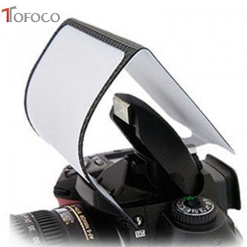 TOFOCO High Quality Universal Soft Screen Pop-Up Flash Diffuser Soft Box For Canon 600d 650d 60d 70d for Nikon d80 d90 d7000