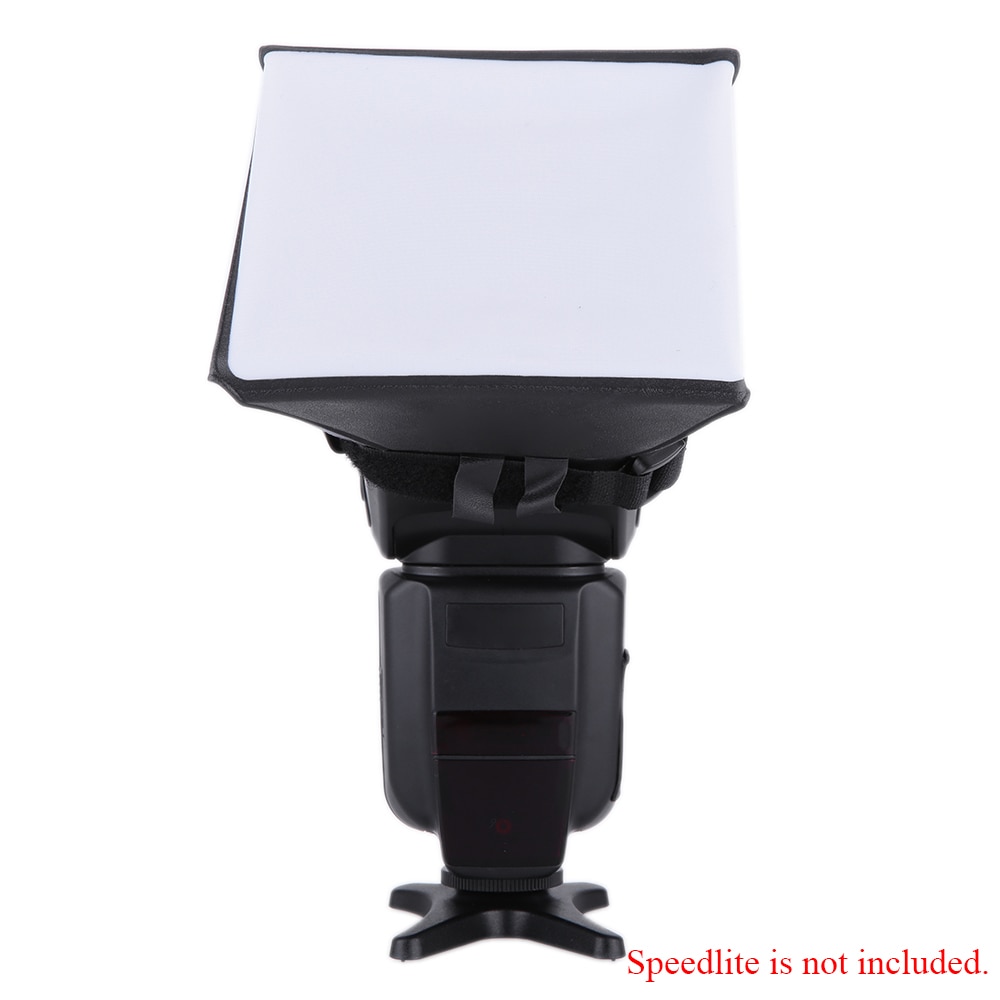 Foldable Lightweight Photo Flashlight Softbox Universal Studio Photographic Flash Light Diffuser Soft Box For Sony For Canon