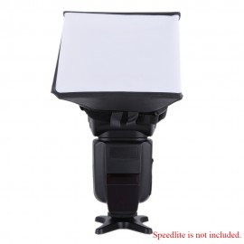 Foldable Lightweight Photo Flashlight Softbox Universal Studio Photographic Flash Light Diffuser Soft Box For Sony For Canon