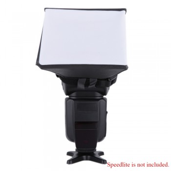 Foldable Lightweight Photo Flashlight Softbox Universal Studio Photographic Flash Light Diffuser Soft Box For Sony For Canon