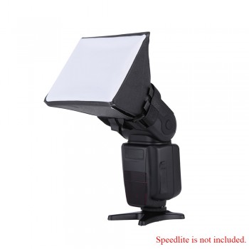 Foldable Lightweight Photo Flashlight Softbox Universal Studio Photographic Flash Light Diffuser Soft Box For Sony For Canon