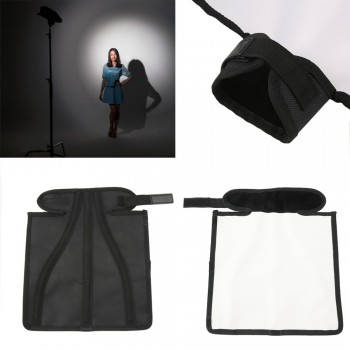 New Arrival Spotlighting Cloth Flash Diffuser Bender Light Beam Snoot Softbox Tube HOT
