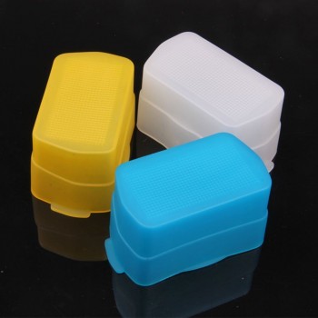 White+Blue+Yellow Flash Bounce Diffuser Set for Canon 580EX II Yongnuo YN560 YN-565EX YN568EX Godox V850 V860C TT685 TT600 TT520
