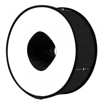 PULUZ 45cm Ring Softbox Speedlight Ruond Style Flash Light Shoot Soft box Foldable Soft Flash Light Diffuser JUN15