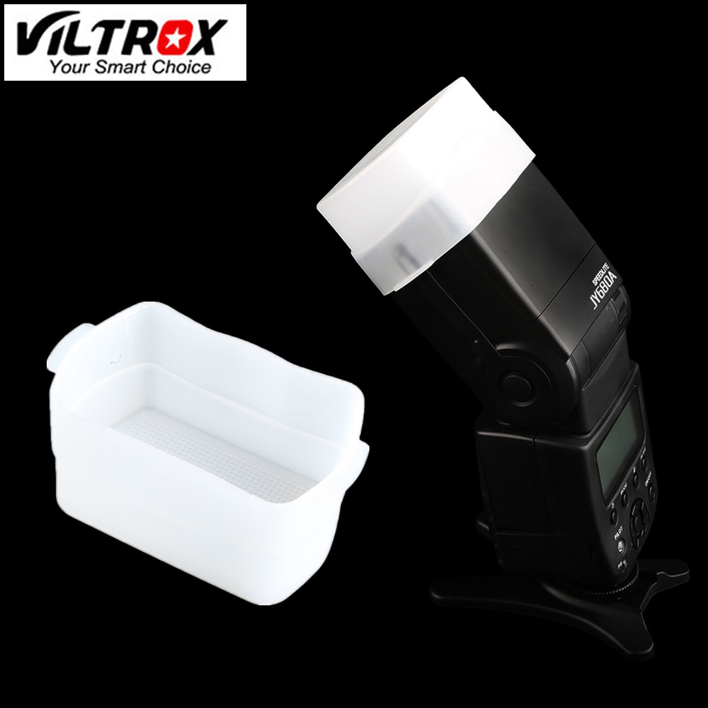 Viltrox Camera Bounce Flash Diffuser for Canon Speedlite 580EX 580EX II / Viltrox JY-680A JY-680CH/YONGNUO YN560 II III YN-565EX