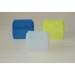 3pcs Silicon flexible Flash Bounce Diffuser Softbox White+Yellow+Blue for Nikon SB700/Nissin Di622/Di700 HVL-F60AM Flash light