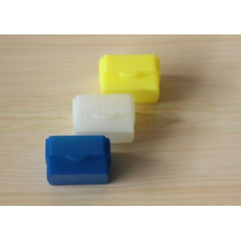 3pcs Silicon flexible Flash Bounce Diffuser Softbox White+Yellow+Blue for Nikon SB700/Nissin Di622/Di700 HVL-F60AM Flash light
