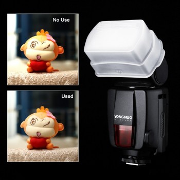Flash Diffuser cover For YONGNUO YN-565EX, YN-560II, YN560 For Canon 580EX, 580EXII Digital Camera SLR DSLR