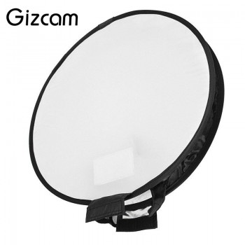 Gizcam Universal Portable 40cm Studio Soft Screen Softbox Photography Pop Up Flash Diffuser DSLR  Camera Photo Studio Accessorie