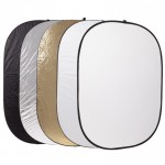 Godox 5 in 1 background board Collapsible 60*90cm Photography Light Diffuser Round Reflector Disc