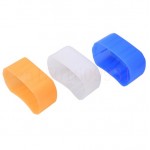 3 Color Soft Cover Flash Bounce Diffuser For Canon Speedlite canon 600EX 600EX-RT,YONGNUO YN600EX-RT Blue Yellow amp; White