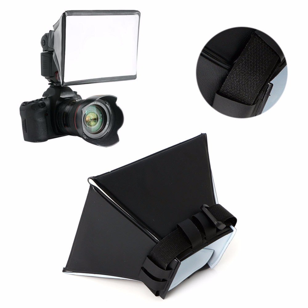 1Pc Universal Pro Foldable Box Soft Flash Diffuser Dome For Canon Nikon Sony Pentax