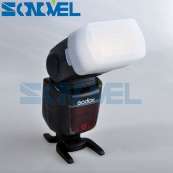 Flash Bounce Diffuser for Canon 580EX 580EX II YN560 YN-565EX YN-568EX Godox V850 V860C TT685s TT600s TT520 II TT600 Speedlite