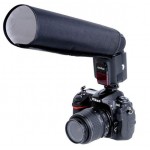 Godox SN3030 Portable Snoot Flash Softbox Diffuser Beam Reflector Flash Diffuser Foldable for DSLR Camera Speedlite