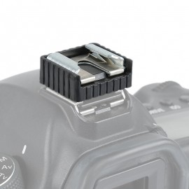 Camera Accessories Metal Flash Hot Shoe Mount Adapter to 1/4 Screw Thread  For Studio Light Stand Tripod Camera