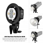 Godox AD-B2 Bowens Mount double tubes Light Head Bracket for AD200 Portable Flash Speedlite