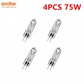 Godox 4x 75W 230V Flash Tube Lamp Bulb For GODOX 180W, 250W, 300W Smart Strobe Flash Studio Light