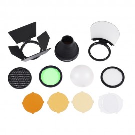 Godox AK-R1 Accessories Kit Honeycomb Snoot Diffuser and Filters For AD200 H200R