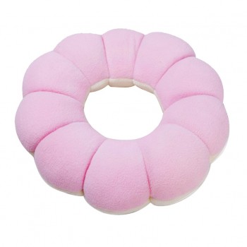 Flower Shaped Donuts Ring Lovely Seat Cushion Waist Cushion Pillow Nap Pillow Car Office Decor