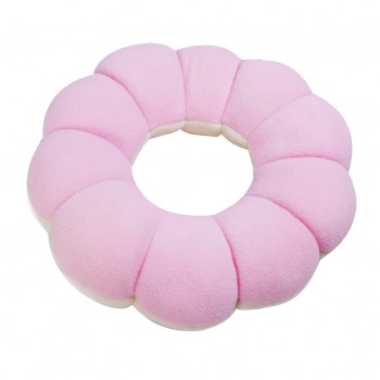 Flower Shaped Donuts Ring Lovely Seat Cushion Waist Cushion Pillow Nap Pillow Car Office Decor