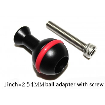 NiteScuba Diving flashlight ball adapter mount for Inon S2000 Z240 Strobe dive light adaptor Underwater Photography accessories
