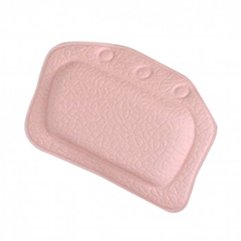 1pc Bathroom Bathtub Soft Spa Bath Pillow Bath Spa Neck Sponge Relaxing Headrest Waterproof Cushion With Suction Cups