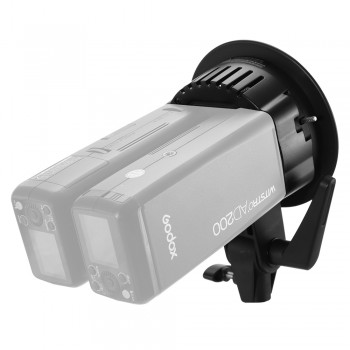 Godox AD-B2 Bowens Mount double tubes Light Head Bracket for AD200 Portable Flash Speedlite